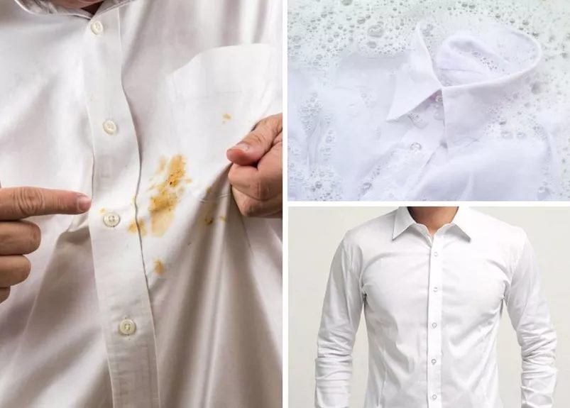 How Can I Remove a Stain from a White Shirt?