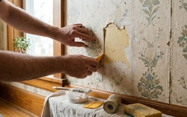 How to Remove Old Wallpaper Without Damaging Walls