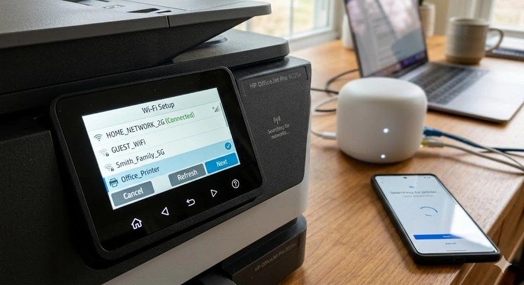 How to Connect a Wireless Printer to a New WiFi Network
