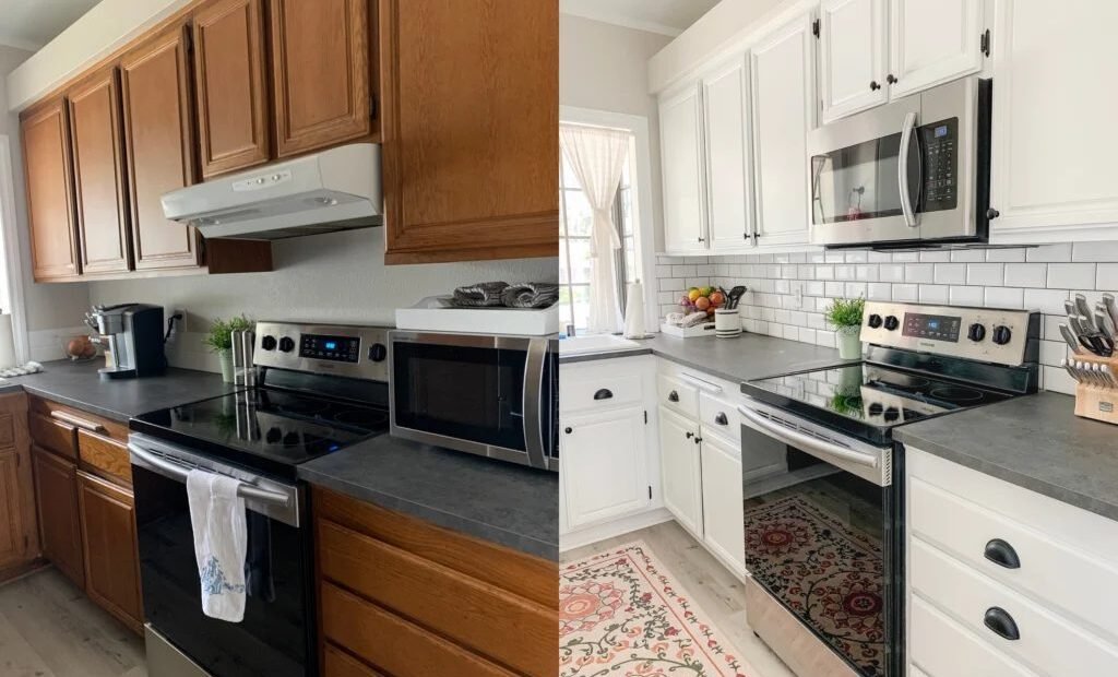 How to Paint Kitchen Cabinets Without Sanding
