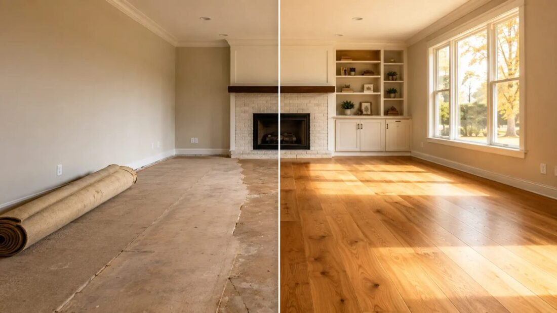 How Much Does It Cost to Replace Carpet With Hardwood Floors?