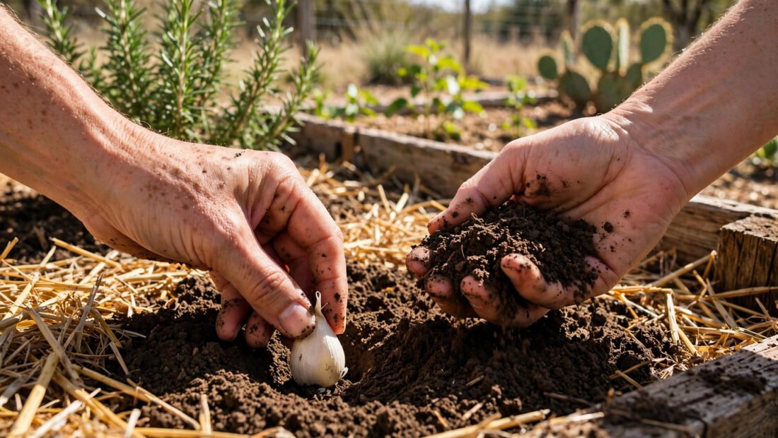 How to Grow Garlic at Home Step by Step: Texas Guide 2026