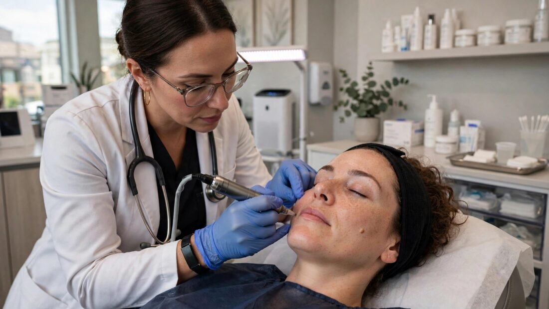 Is At-Home Microneedling Safe or Should You See a Pro in Texas?