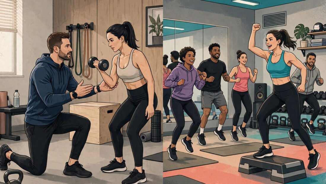 Personal Trainer vs Group Classes: Which Should You Choose?