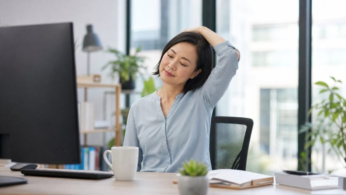 What Are the Best Stretches for Desk Workers with Neck Pain?