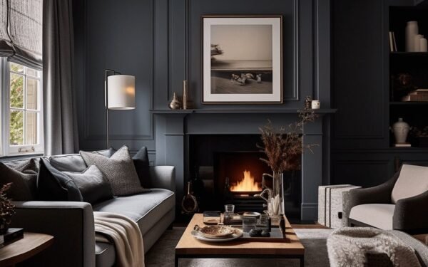 The Best Paint Color for a Small Dark Living Room