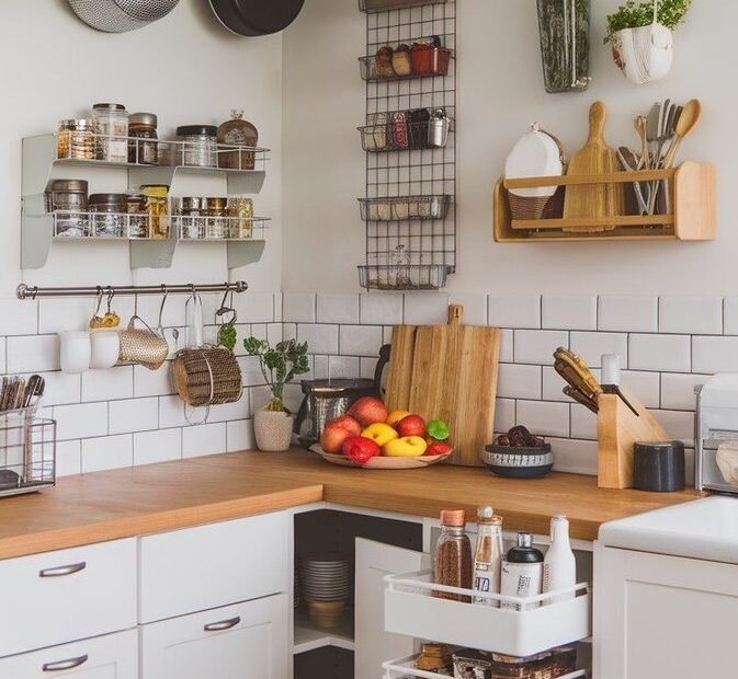 How to Organize a Small Kitchen: 12 Space-Saving Strategies