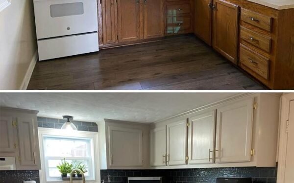The Cheapest Way to Update an Old Kitchen
