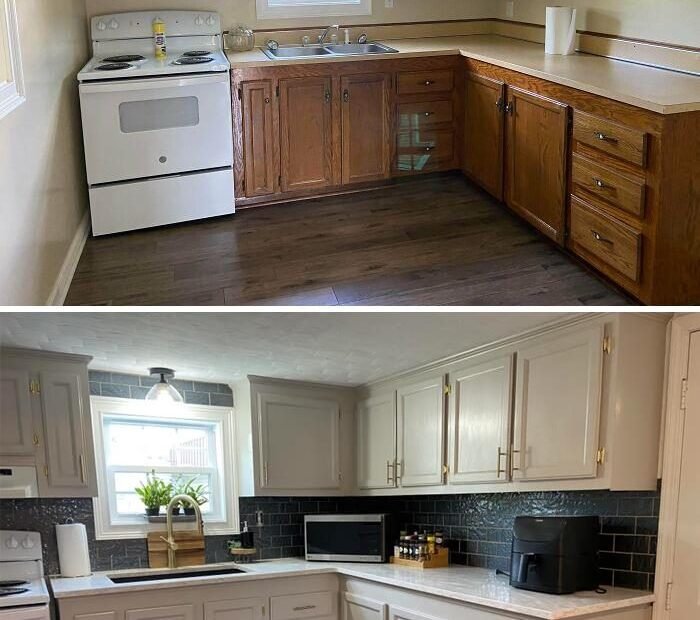 The Cheapest Way to Update an Old Kitchen