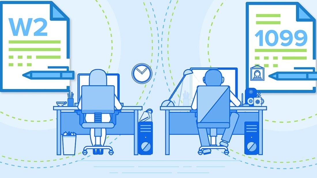 1099 Contractor vs W-2 Employee: What’s the Difference?