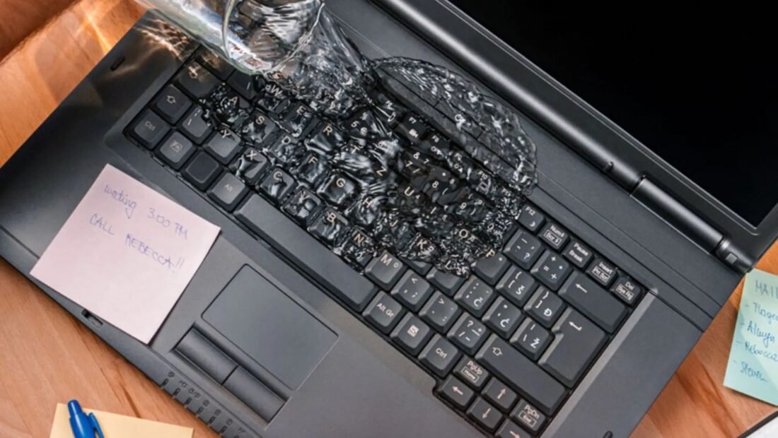Spilled Water on Your Laptop? Do These 7 Things Immediately