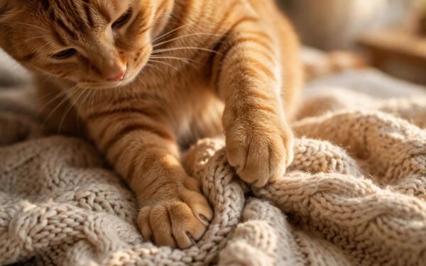 Why Does Your Cat Knead Blankets and Purr So Loudly? Texas Guide