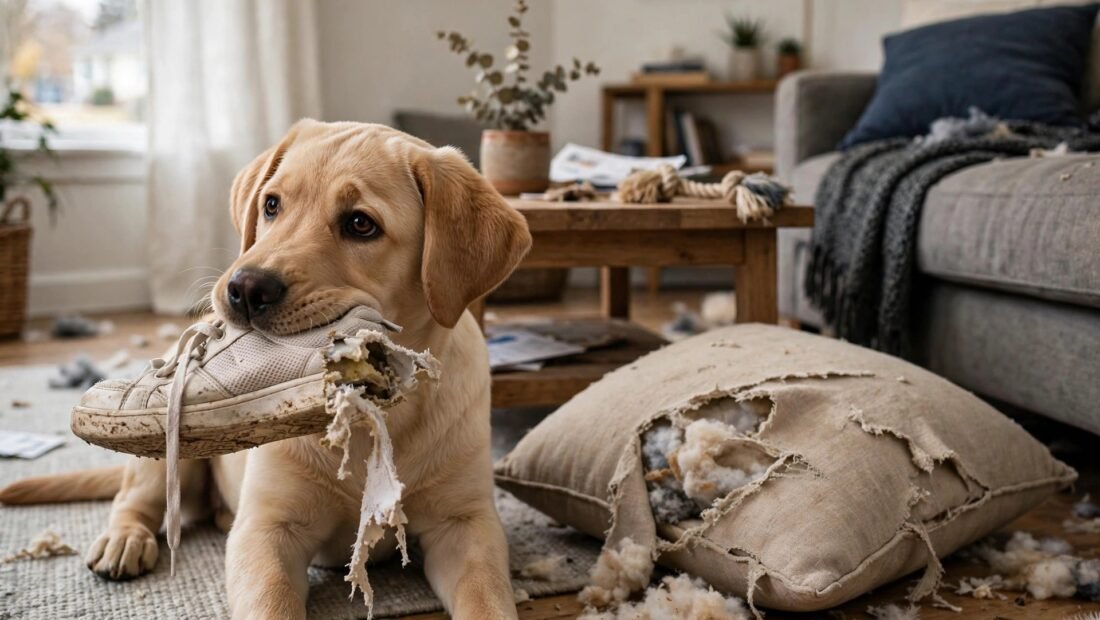 Why Does Your Dog Chew Everything When Left Alone in Texas?